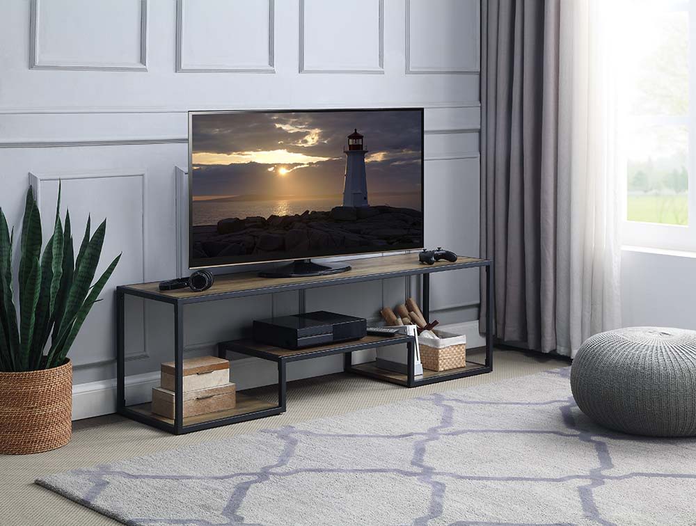 Idella - TV Stand - Black - 59-"