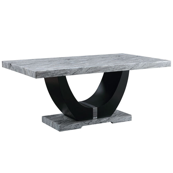  engineered stone top with a U-shaped base