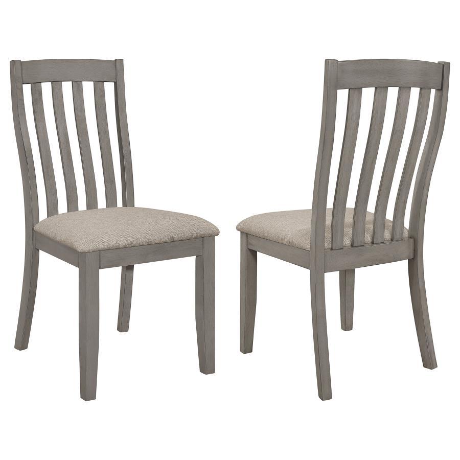 Classy, cozy, and stylish, this wooden dining chair has it all. Crafted of Asian hardwood, this top-quality piece is made with lasting durability in mind. The two-tone design allows it to blend effortlessly with a variety of color palettes. The seat is to
