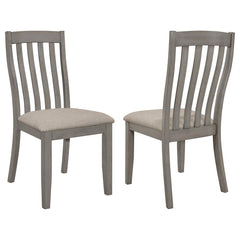 Classy, cozy, and stylish, this wooden dining chair has it all. Crafted of Asian hardwood, this top-quality piece is made with lasting durability in mind. The two-tone design allows it to blend effortlessly with a variety of color palettes. The seat is to