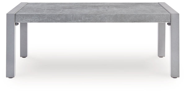 Hurley Park - Gray - Rectangular Cocktail Table
