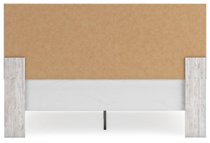 Cayboni - Whitewash - King Panel Bed