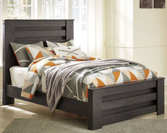 Priced to entice and styled to impress, this alluring full bed is urban sophistication with a decidedly relaxed air. Itâ€™s got the crisp, clean lines of a contemporary piece, but with an earthy element. Deep, horizontal grooves infuse depth and dimension