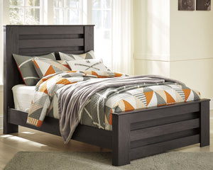 Priced to entice and styled to impress, this alluring full bed is urban sophistication with a decidedly relaxed air. Itâ€™s got the crisp, clean lines of a contemporary piece, but with an earthy element. Deep, horizontal grooves infuse depth and dimension