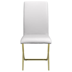 Carmelia - Upholstered Dining Side Chairs (Set of 4) - White