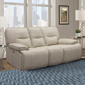 Spartacus - Power Reclining Sofa And Recliner - Oyster