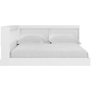 Piperton - White - Full Bookcase Storage Bed