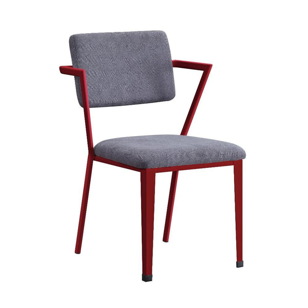 KD, Chair (High Back) â€¢ Stationary Seat â€¢ Padded SEAT: Cushion (Solid Pattern) â€¢ Backrest: Metal Frame, Padded Cushion (Open Back) â€¢ Metal Leg & Frame Seat â€¢<br/><br/><b>Product Features</b><ul><li>Case: 1Pc/1Ctn</li><li>Finish: Gray Fabric & Re