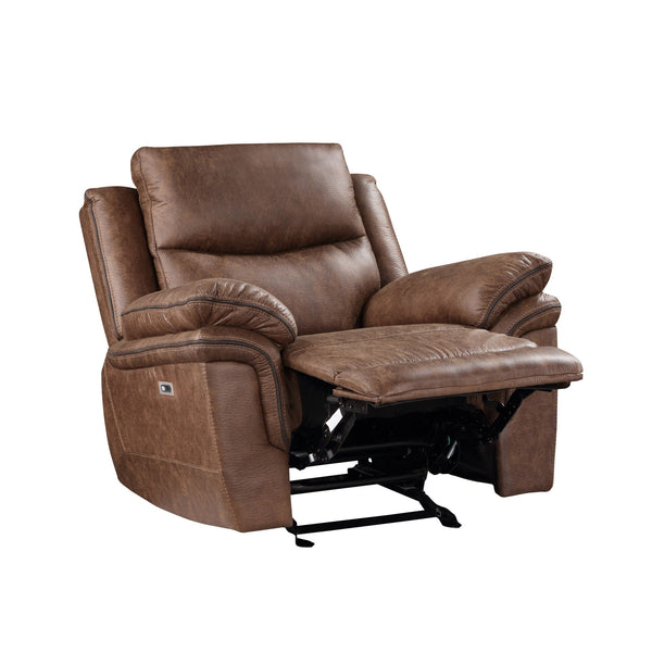Ryland - Glider Recliner With Power Footrest - Brown