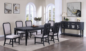 Kingsbury - 5 Piece Dining Room Set - Black / Gray
