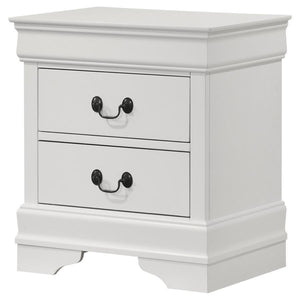  and surrounding decor. The nightstand offers a spacious top for a reading lamp and your p