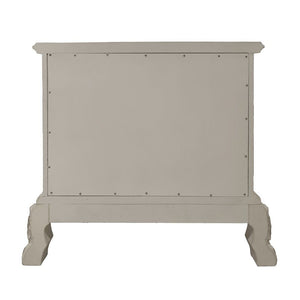 Dresden - Nightstand - Bone White Finish