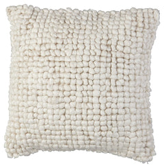 Bring textural interest to your decor with the visual intrigue of this pillow. Its luxuriously looped design is utterly charming, adding a relaxed sense of style wherever it-'s placed.<br/><br/><b>Product Features</b><ul><li>Face made of wool/polyester/co