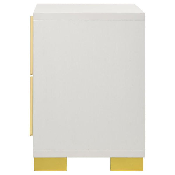 Marceline - 2-Drawer Nightstand - White