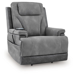 Enjoy effortless comfort at the touch of a button with this power lift recliner. Kick back, adjust the headrest and find the perfect level of lumbar support with easy one-touch controls. When itâ€™s time to stand, the gentle power lift feature helps you t