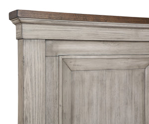 Mariana - 5/0 Queen Bed - Gray
