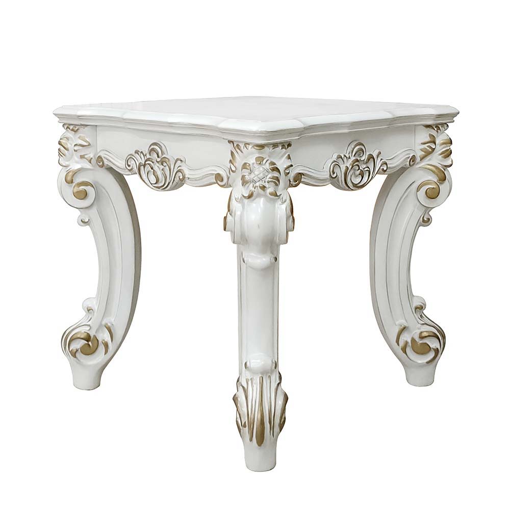 Vendom II - End Table - Pearl Silver - 25.9842-"