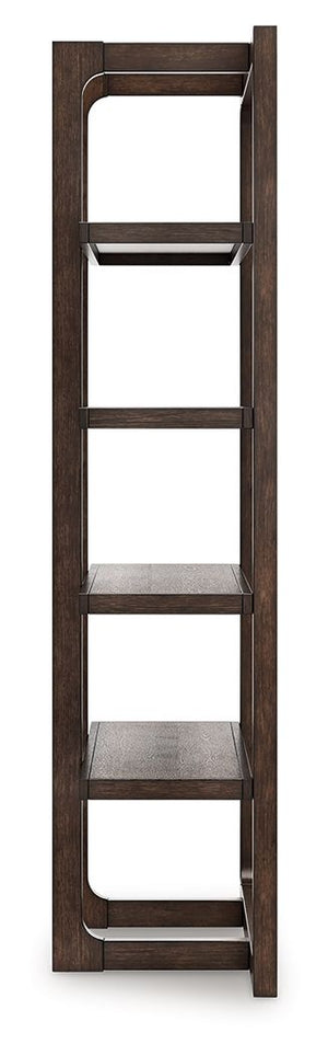 Breckington - Dark Brown - Bookcase