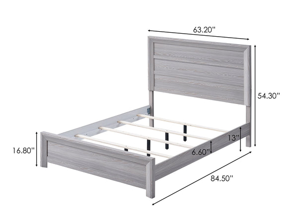 Adelaide - King Bed - Drift Wood