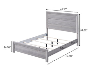 Adelaide - Queen Bed - Drift Wood