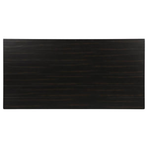 Payne - Wood Coffee Table With Shelf - Java