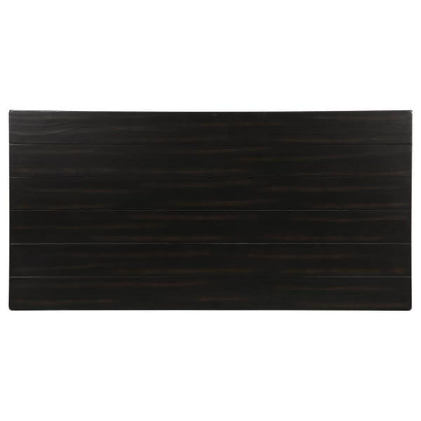 Payne - Wood Coffee Table With Shelf - Java
