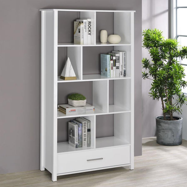  contemporary bookcase. A stylish