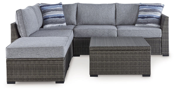 Petal Road - Gray - Loveseat Sectional