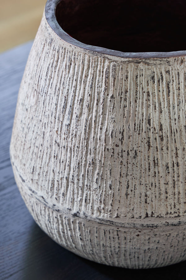 Claymount - Distressed Brown - Vase - 10"