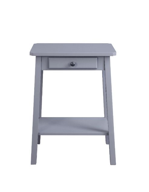 Kaife - Accent Table - Gray Finish
