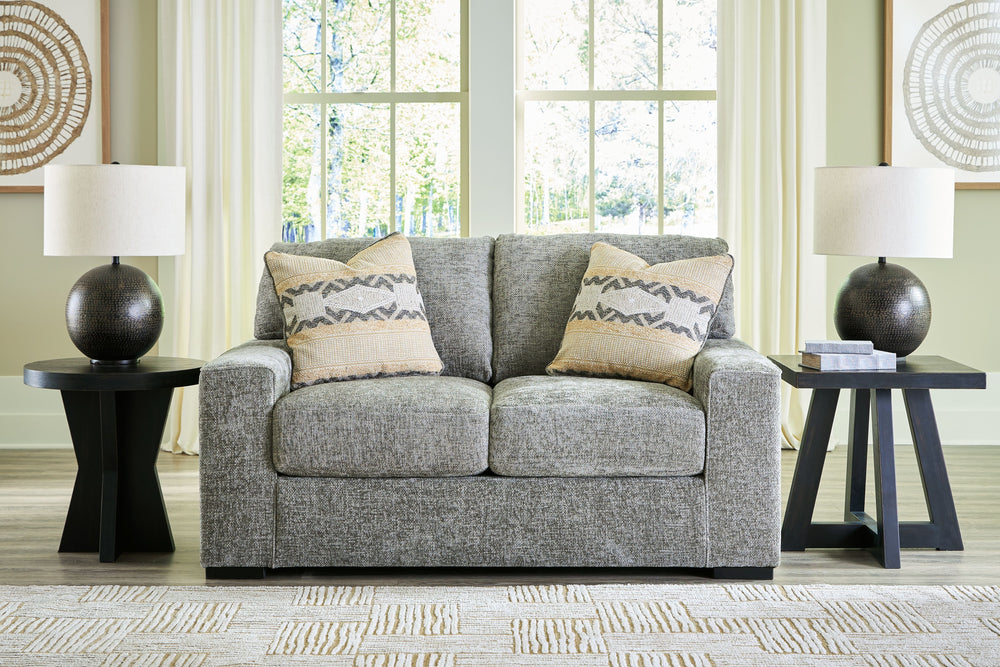 If reclining isnâ€™t a priority (but curling up is), then this loveseat is the clear choice for comfort. The deep seating and indulgently plush upholstery remind you to de-stress and take a break. When you want to have downtime in style, it-'s the best se