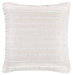 Delighting with handwoven details, this exceptionally versatile accent pillow in cream is truly a dream. Removable, zippered cover makes cleaning a breeze.<br/><br/><b>Product Features</b><ul><li>Cotton/polyester cover</li><li>Zipper closure</li><li>Soft 