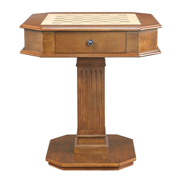 Galini - Gaming Table - Walnut Finish