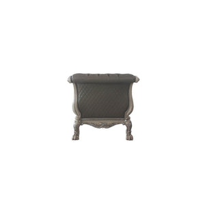 Dresden - Chaise - Vintage Bone White & PU