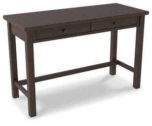 Whether you lean towards modern farmhouse or urban industrial design, the clean-lined profile of this 2-drawer desk is an essential component to any well-equipped home office. Sleek and slim, itâ€™s just enough furniture to complete your space without ove
