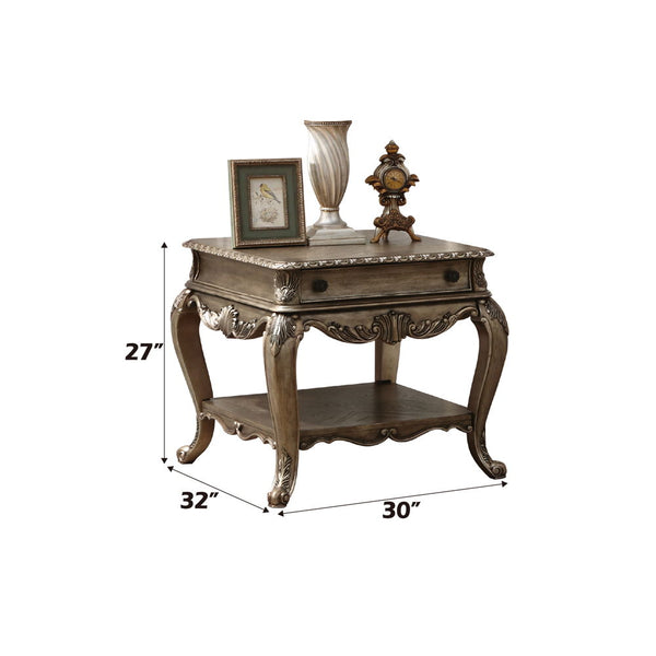 Ragenardus - End Table - Vintage Oak