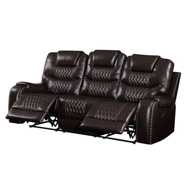 Braylon - Sofa - Brown PU