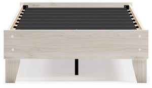 Socalle - Light Natural - Twin Platform Bed