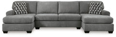 If youâ€™re going for comfort, why not really go for it? Made for easy, everyday living, this sectional effortlessly incorporates a relaxed sensibility into your home. Cushions with heavyweight upholstery and jumbo stitching are brimming with contemporary