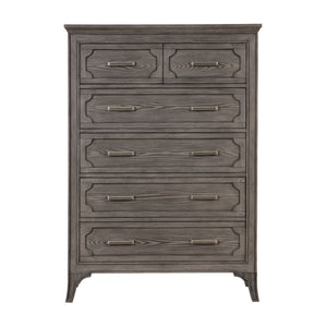  this chest ensures enduring strength and durability. Its multi-step gray finish enhances the natural beauty of the wood