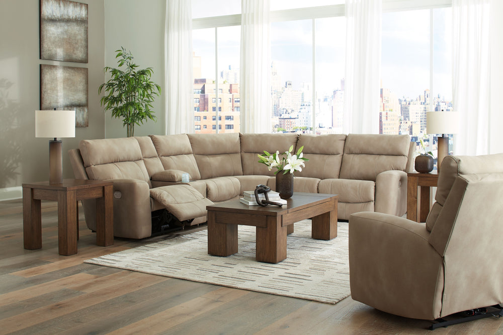 Stylish, adaptable and durable. Your living room is the central hub of your homeâ€”why settle for anything less? With this power reclining seating package, you can make everyday lounging effortless. A modular design gives you the flexibility to rearrange 