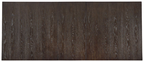Burkhaus - Dark Brown - Rectangular Dining Room Extension Table