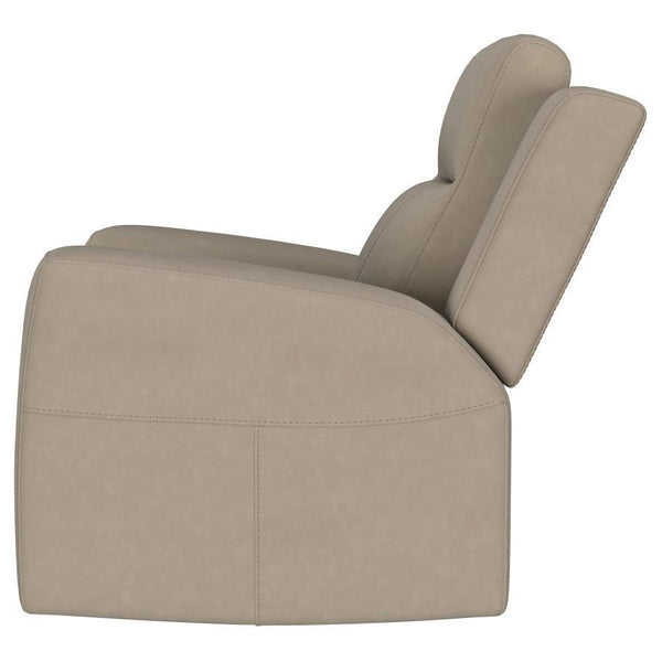 Brentwood - Upholstered Recliner Chair - Taupe