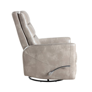 Takami - Swivel Recliner - Gray