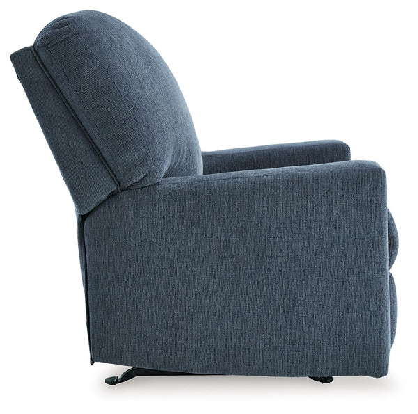 Rannis - Navy - Rocker Recliner