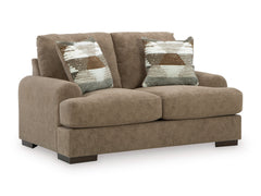 Jayne - Loveseat - Pecan