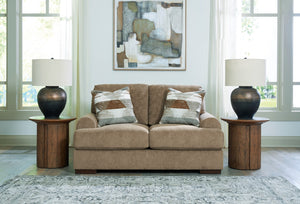 Jayne - Loveseat - Pecan