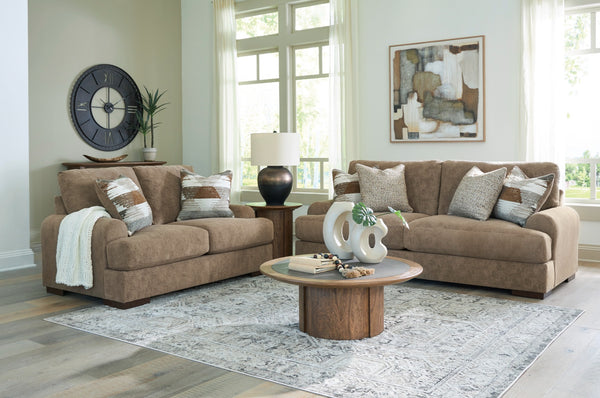 Jayne - Loveseat - Pecan
