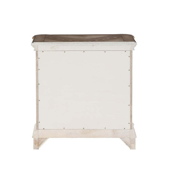 Florian - Nightstand - Antique White Finish