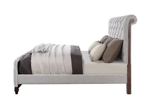 Andria - Eastern King Bed - Reclaimed Oak Finish
